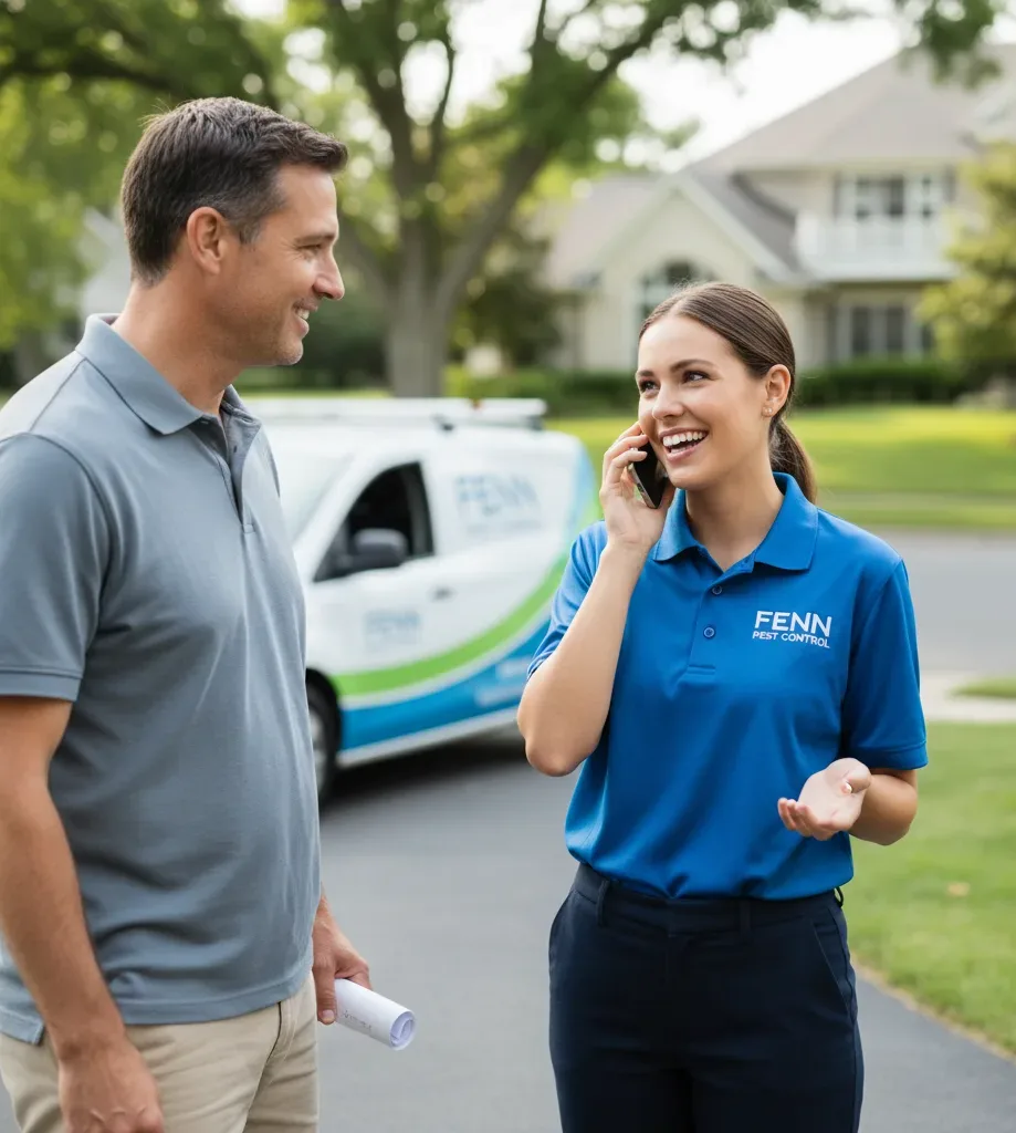 Fenn Pest Control customer support in Cedar Grove